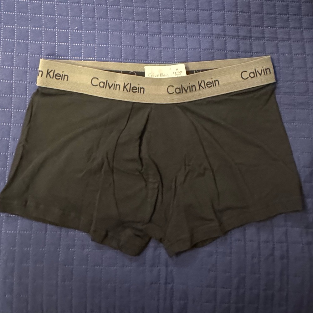 Men’s Black Trunks. Medium.